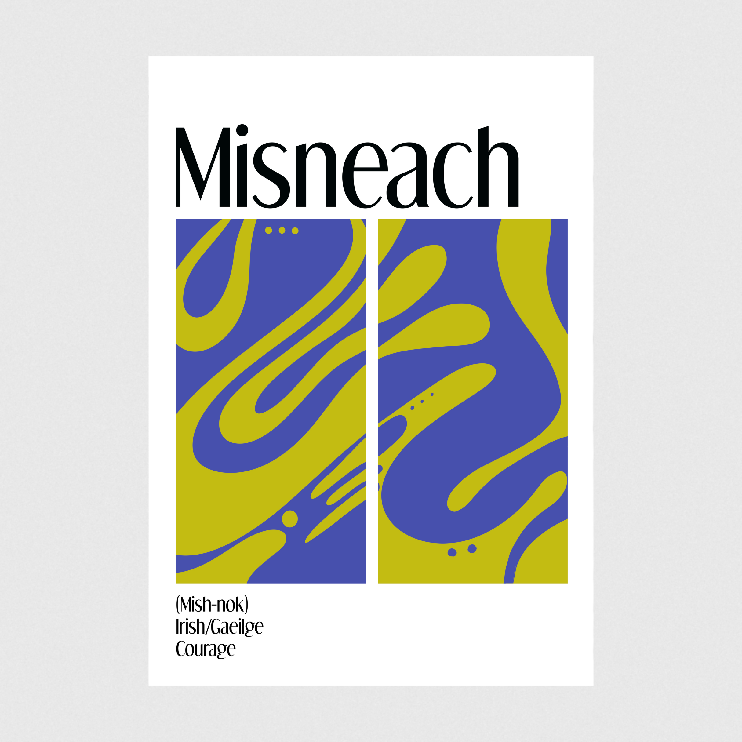 Misneach by Rachael Ní Mheilbhín